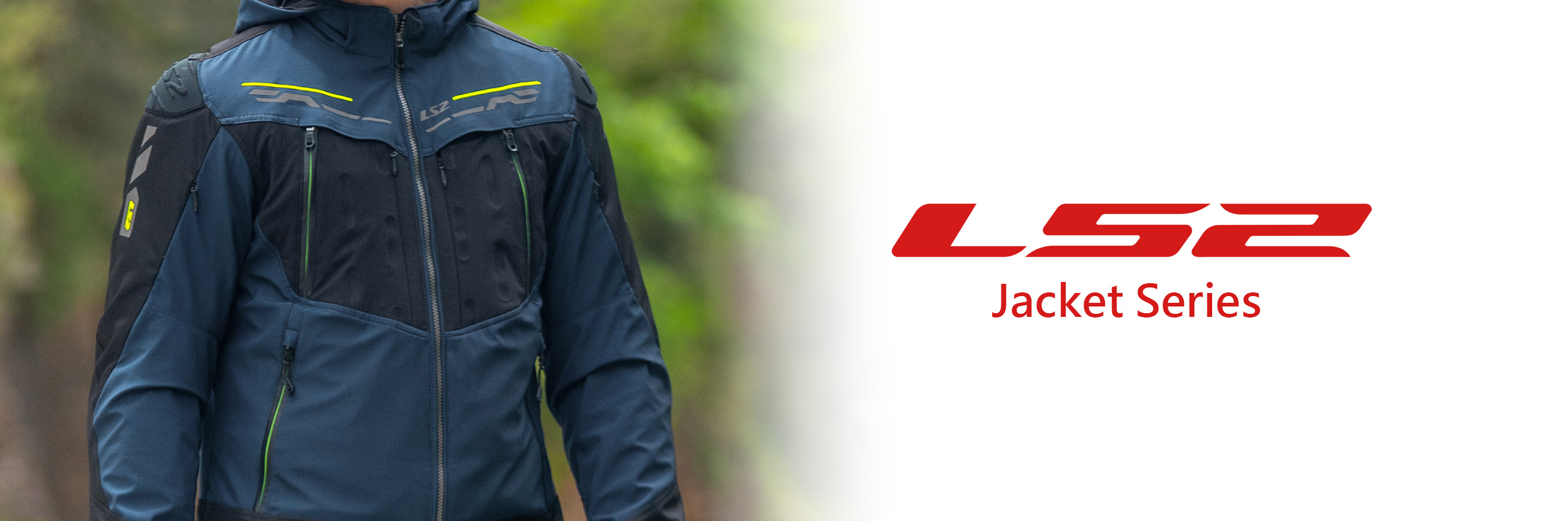LS2 防摔衣(Jackets)系列產品 banner圖