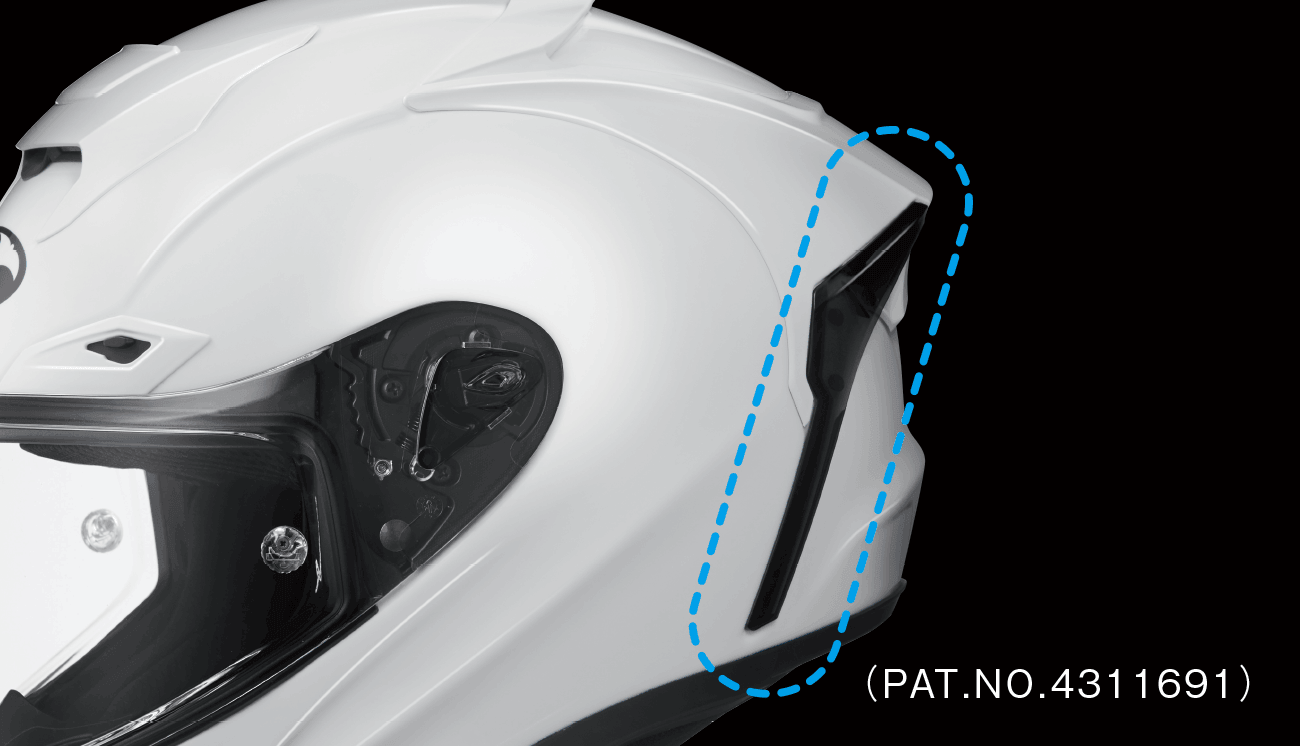 CFD所開發專利尾流穩定器（PAT.），降低風阻與騎乘疲勞