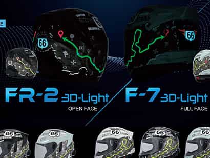 F-7A 3D-Light 電致發光安全帽